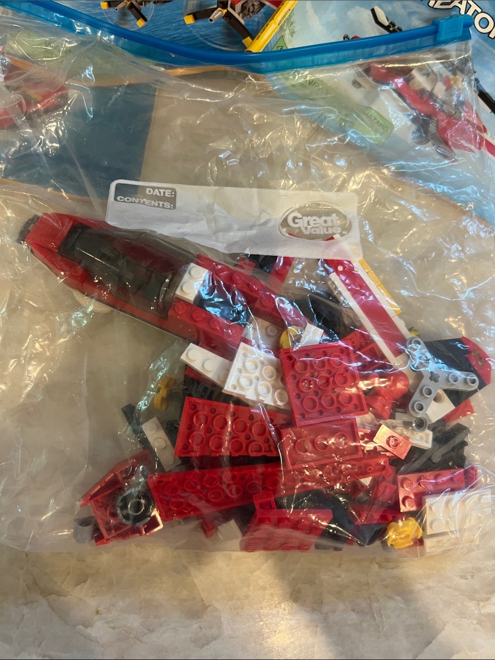 ❤️3/$25 Lego Creator 3 in 1 Propeller Plane Building Set #31047 - Picture 6 of 7